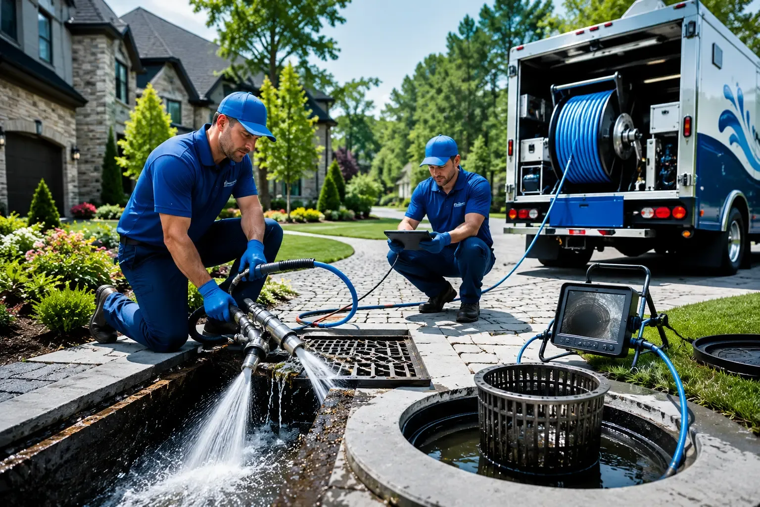 Local outdoor drain cleaning professionals in Dike, TX